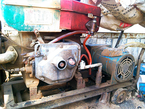 兰山单杠柴油机发电机出租